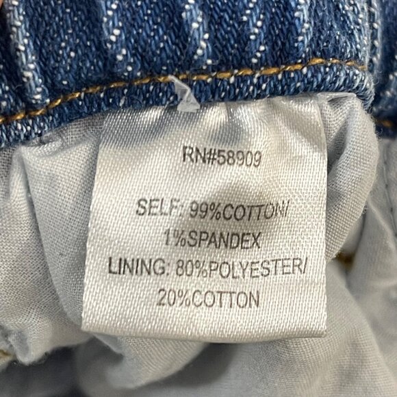 Chelsea & Violet Girls Denim Mini Skirt With Frayed Hem Elastic Waist & Tie Belt - Picture 8 of 11